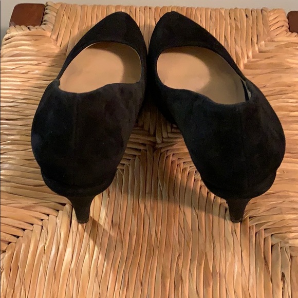 Zara Black Suede Heels - Picture 3 of 5